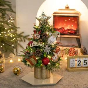아트박스/플라워트리 크리스마스 미니트리 화분 은하수 별 45cm 장식 소품