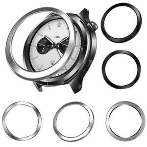 샤오미 워치 S3 S4 보호 케이스 쉘 프레임 커버용 PC 베젤 링(금속 아님)