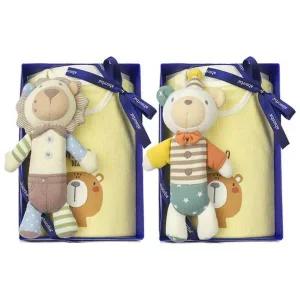 [NS홈쇼핑](압소바출산,백일,돌,유아내의세트)호루7부내의노+사자,곰딸랑이(A1A-103D1SET)..[35496429]