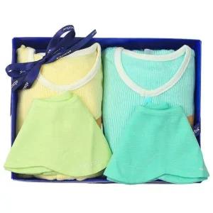 [NS홈쇼핑](압소바쌍둥이출산,백일,내의세트)호루7부우주복노랑+민트세트(A11-106D1SET)..[35496421]