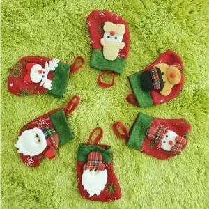 [지앤지]크리스마스 양말 주머니 산타 루돌프 장식 트리장식