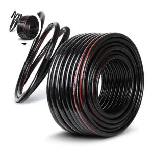 (제스트)흑고압호스 고무호수 꼬이지않는 수도꼭지연결 농업용