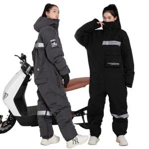 오토바이 방한복 배달 블랙L 정비복 우주복 작업복 스즈끼 방한작업복 겨울 라이더 점프슈트