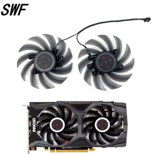 INNO3D GeForce GTX 1660 2060 SUPER 6GB Twin X2 그래픽 비디오 카드 쿨러 팬용 새 CF-12915S 4P 냉각 팬 교체