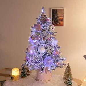 /플라워트리 크리스마스 미니트리 화분 양모 눈사람 80cm 장식