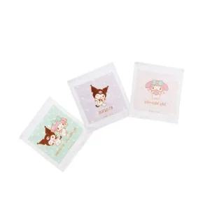 손수건 쿠로미 3p 소풍 캐릭터 핸드타올 어린이 면 캐릭터 선물 초등학생 핸드타올