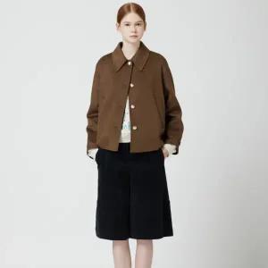 [롯데백화점]씨씨콜렉트 핸드메이드 칼라 크롭 자켓 C254MSG154