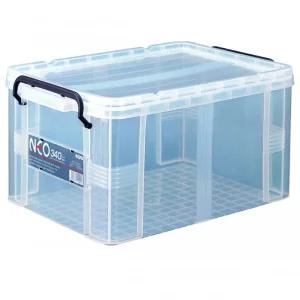 투명상자 옷보관함 플라스틱 리빙박스 네오박스340