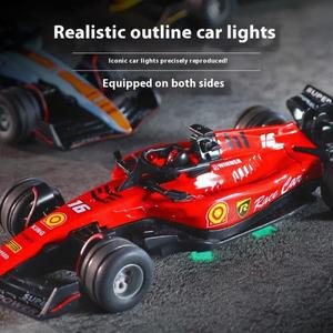유아전동자동차신제품 HG754A RC 자동차 1:64 미니 전기 고속 합금 RC F1 포뮬러 자동차 2.4G 앱 RC 데스크