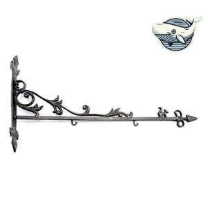 다람쥐 모양 간판대 벽걸이 인테리어 소품 간판걸이 다용도걸이 안내판걸이 팻말걸이