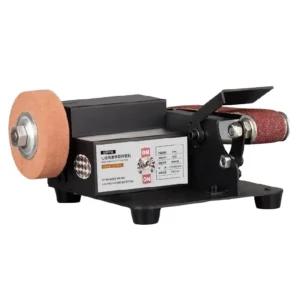 탁상 연마기 벤치 샌드 그라인더 전동 칼갈이 올윈 사포 플러그인 250W 벨트 샌더 세트
