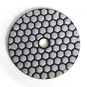 전동드릴광택패드 유막제거 1Pc 4인치 100mm 연마 디스크 다이아몬드 건식 패드 대리석 화강암 석영 돌 곡