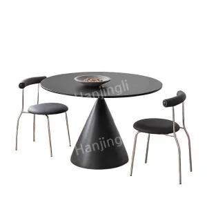 원형 세라믹 식탁테이블 입식 업소용 인테리어 탁자 다이닝 책상 라운드 가정용 거실 카페