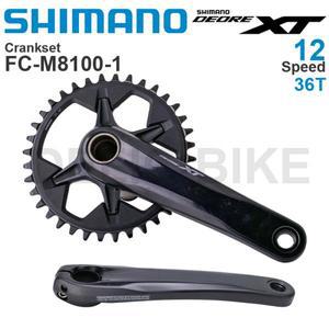 시마노 데오레 XT M8100 12단 크랭크셋 FC-M8100-1 30T 32T 34T 36T 170mm  부품