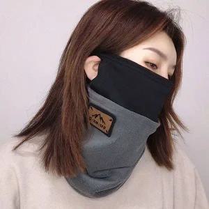 [콩심팥심]넥워머 여자 이어홀 귀고리 마스크 남성