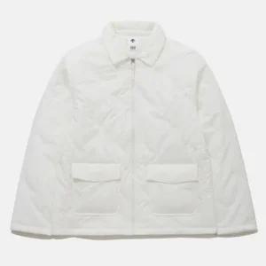 패딩 UQC SP322UPD99-IVY 여성 오버핏 경량 퀼팅 패딩 / IVORY