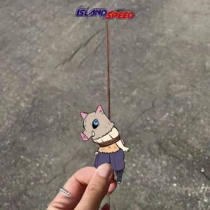 귀멸의칼날 이노스케 캐릭터 자동차 스티커 귀여운 차량용 데칼 꾸미기