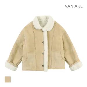 [반에이크] 퍼카라 소프트 무스탕 점퍼_VB41HCQ402Z