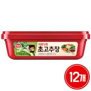사조 해표 순창궁새콤상큼 초고추장 170g x 12개 / 장류