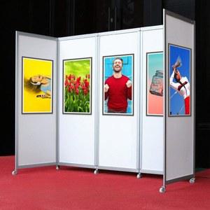전시회 파티션 진열대 그림 보드 이동식 전시대 접이식 작품