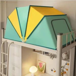 1인용 난방 텐트 방한 침대 캠핑 사각 보온 암막 실내 가림막