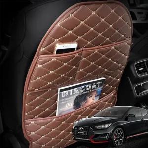 벨로스터N라인 킥커버 뒷자석 수납 포켓 정리함 차량용킥매트 뒷자석커버 수납포켓