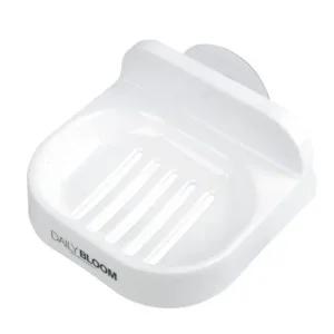 화이트 접착 사각 비누대 비누홀더 비누받침대 - 소 비누걸이 비누트레이 비누거치대