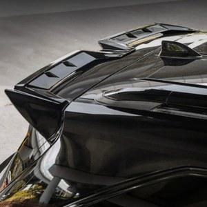 토요타 시에나 스포츠 에디션 2021-2024 CAR 리어 스포일러 윙 테일 핀 립 MC 모델 프로텍터 바디 키트 튜닝 액세서리(글로스 블랙)용