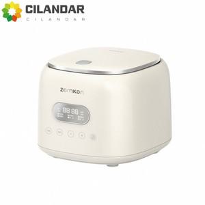 독일 ZEMKON 2.5L 전기밥솥 스테인리스 스틸 코팅 없음 34인용 소형 가정용 밥과 국 분리