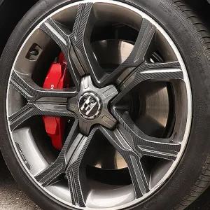 [간지] 스팅어 19인치 휠 마스크 카본 데칼 스티커 랩핑 튜닝 [호환상품]