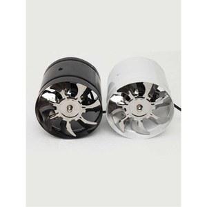 원형 환풍기 배기팬 배기휀 배연관 공럽용 방풍 정화조 전기 높이 100mm 창문형 덕트팬