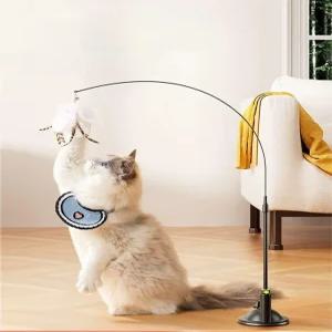 그래도아 고양이새장난감 냥이낚시대 참새 자동