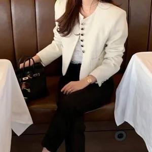 [오노마] ONM 크롭 데님 자켓 루즈핏 청자켓