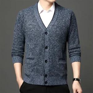 [3컬러] 겨울 남성 기모 가디건