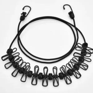 간편한 캠핑 빨래줄 야외용 속옷 여행용 세탁줄 빨래 호텔빨래 야외건조 와이어빨랫줄