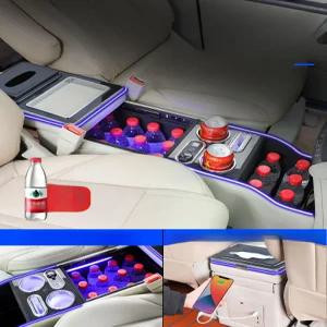 승용차 뒷좌석 콘솔박스 팔걸이 센터 암레스트 컵홀더