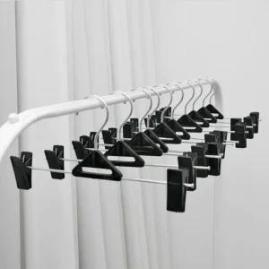 10P 바지걸이-바지걸이.바지옷걸이.집게옷걸이.행거.슬림형옷걸이.회전고리옷걸이.묶음
