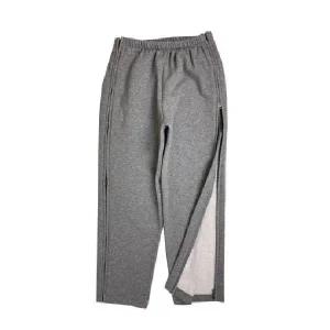 깁스바지 지퍼 다리 환자복 병원 수술 팬츠 노인 병원복 기모 남여공용