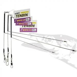 UST 선상갈치 텐빈채비 Y형 편대 와이어 속공 볼베어링 도래 2개 채용