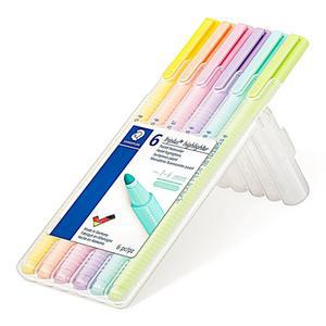 사고또사고 스테들러 텍스트서버 362C 파스텔 형광펜 6색세트 스테들러형광펜 파스텔형광펜