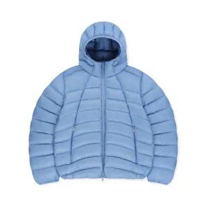 매장정품 11월 19일 배송 썬러브 SUNLOVE Hooded Fly Light Down Jacket Blue SLCO0OOWHS02TB 136221