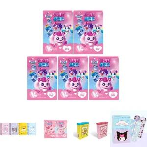 (16매x 5개) 캐치티니핑 캐릭터 올밴드/흡수/패드/아기/반창고/어린이/밴드/부드러운/피부/자극없는/혼합형