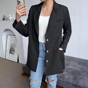 [피커]위너즈 베이직 재킷 롱자켓