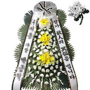 대구 가람병원장례식장 근조화환 조화 3단 근조화화환 꽃배달