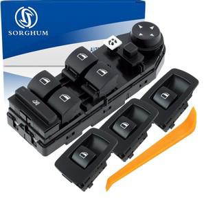 BMW 호환 E60 E61 5 시리즈 520d 523i 마스터 및 승객 유리 버튼 용 파워 윈도우 스위치 61316951904