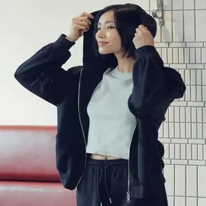 topten 여성) 플리스 스웨트 후드 집업MSE4TC2902