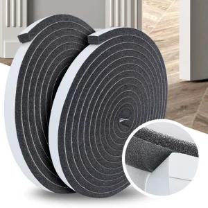 현대문풍지 2개 틈새막이 문바람이 창문이 문문풍지 현관문 외풍차단 우풍 창틀 막이 문이 시공 단열재 창