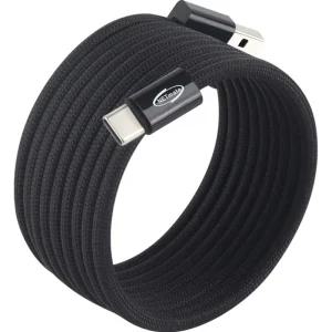 USB2.0 A to C 60W 마그네틱 케이블 2M 블랙충전선 C형 고속 C타입 데이터전송