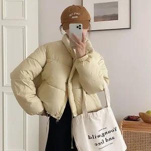 [오노마] ONM 크롭 자켓 5컬러 겨울아우터 겨울점퍼 여성스키