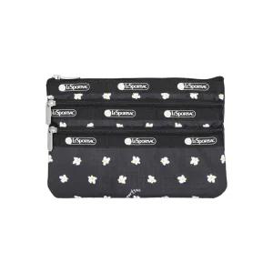 [롯데백화점]레스포색 딧시 데이지 쓰리집 코스메틱 파우치 [7158.HC86]